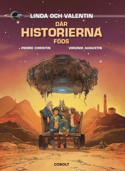 Cover for Pierre Christin · Linda och Valentin: Där historierna föds (Indbundet Bog) (2022)