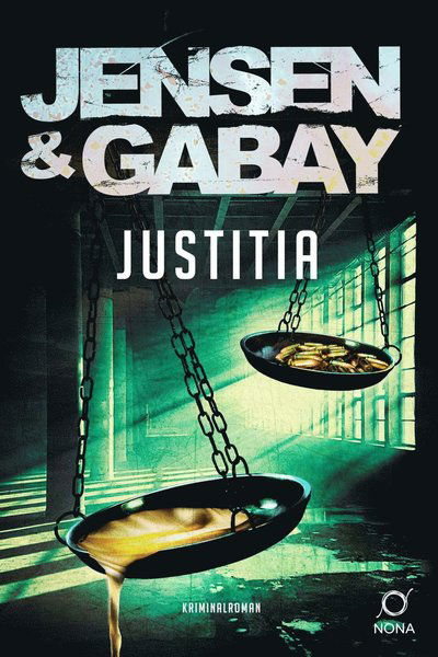 Cover for Theo Gabay Morgan Jensen · Justitia (Paperback Book) (2025)