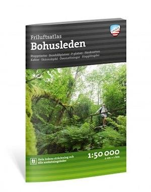 Cover for Calazo · Friluftsatlas Bohusleden 1:50.000 : hela ledens sträckning och alla anslutningar (Heftet bok) (2020)