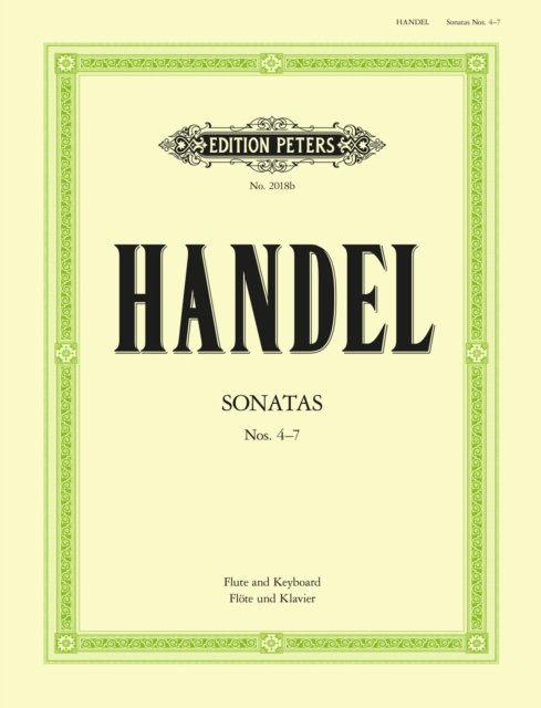 Cover for Flute Sonatas, Vol.II (Sheet music) (2001)