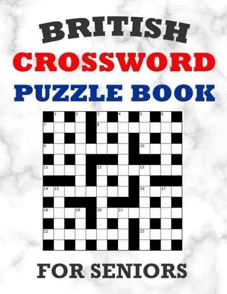 Cover for Onlinegamefree Press · British Crossword Puzzle Book For Seniors (Paperback Book) (2020)