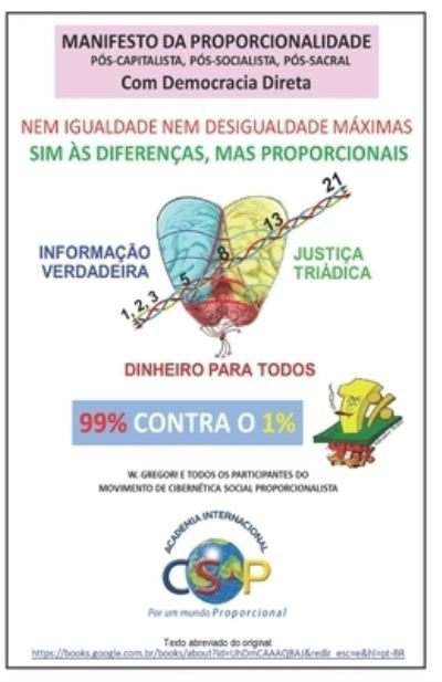 Cover for Academia de Cibernética Social Pr Acsp · Manifesto Da Proporcionalidade (Pocketbok) (2020)