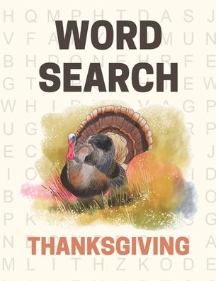 Cover for Getelan Journals · Word Search Thanksgiving (Paperback Book) (2020)