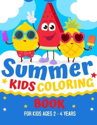 Cover for Morissa Cornwell · Summer Kids Coloring Book (Paperback Book) (2021)