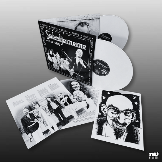 Cover for Sølvstjernerne med Dan Turéll (LP) [Remastered Deluxe Hvid vinyl edition] (2024)
