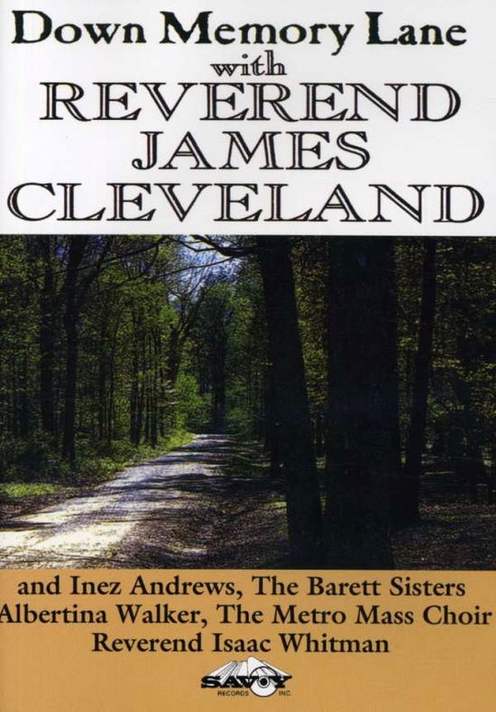 Cover for James Cleveland · Down Memory Lane (DVD) (2008)