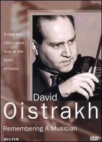 Cover for David Oistrakh · Remembering a Musician (DVD) (2008)