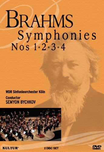 Cover for Johannes Brahms · Symphonies No 1,2,3,4 (DVD) (2009)