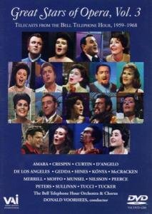 Great Stars of the Opera from Bell Telephone Hr 3 - Great Stars of the Opera from Bell Telephone Hr 3 - Film - VAI - 0089948428091 - 25. maj 2004