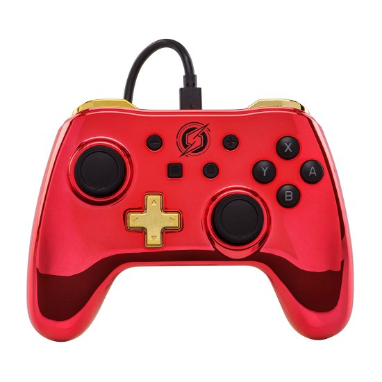 Cover for Power A · PowerA Wired Switch Controller - Chrome Samus Metroid (SWITCH)