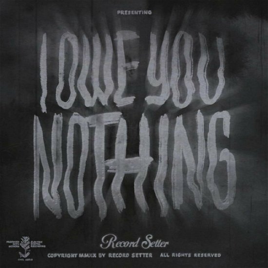 Record Setter · I Owe You Nothing ("BUTTERFLY" VINYL) (LP) [Coloured edition] (2022)