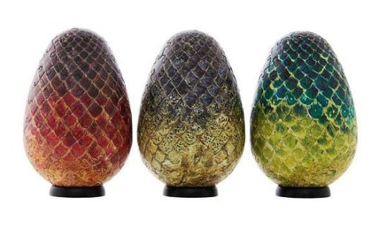 Cover for Coiled Springs · 4D Game of Thrones Dragon Eggs Puzzles Set (Legetøj) (2018)