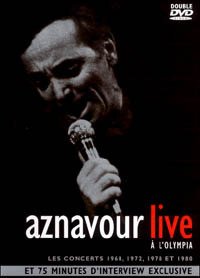 Cover for Charles Aznavour · Live a L Olympia (DVD) (2007)
