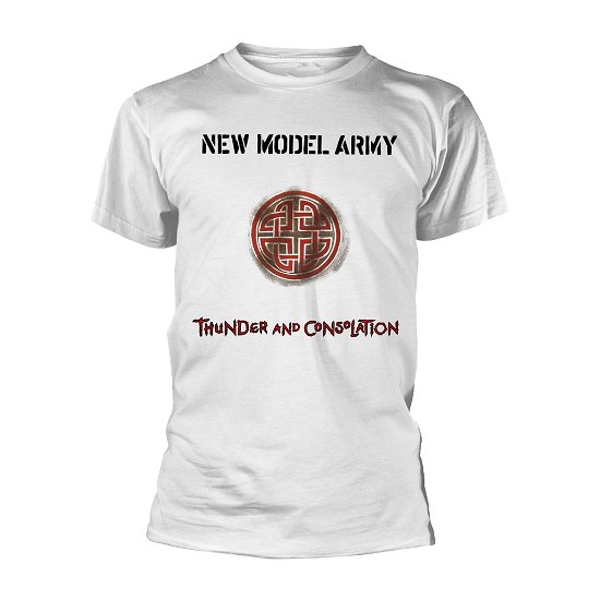 Cover for New Model Army · Thunder and Consolation (White) (MERCH) [size L] [White edition] (2019)