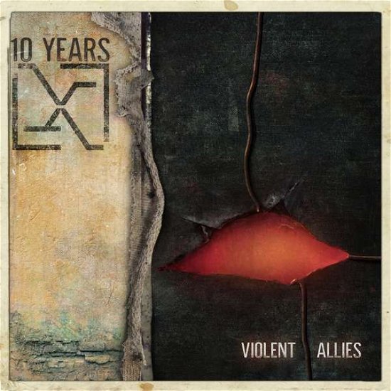 Cover for 10 Years · Violent Allies (Clear Vinyl) (LP) (2020)