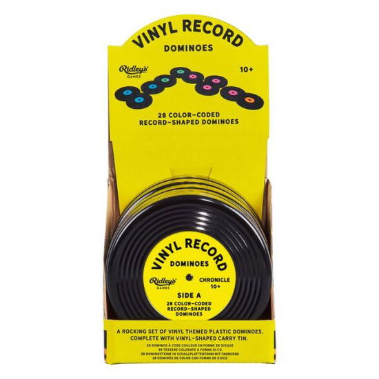 Vinyl Record Dominoes CDU of 6 - Ridley's Games - Books -  - 0810073340091 - March 3, 2020