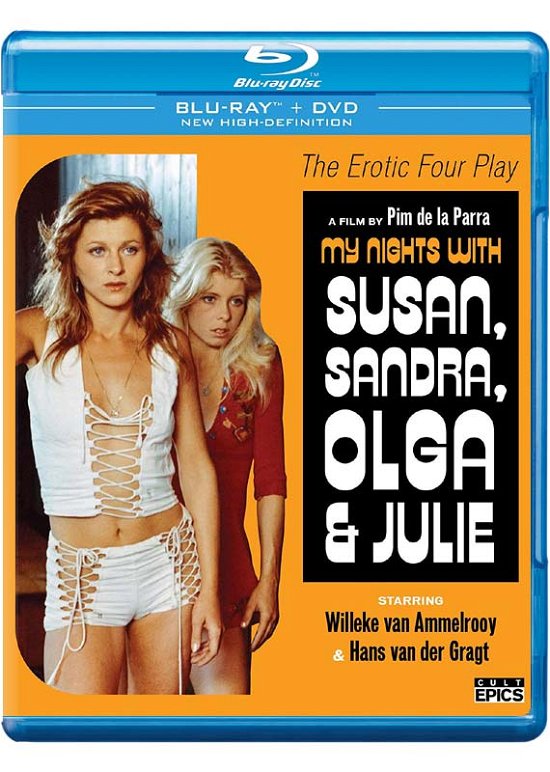 Cover for Blu · My Nights with Susan, Sandra, Olga &amp; Julie (Blu-ray/DVD) (2019)