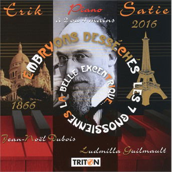 Cover for Erik Satie · Erik Satie - Oeuvres Pour Piano A 2 Ou 4 Mains (CD) (2019)