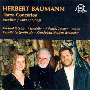 3 Concertos for Guitar Strings & Mandolin - Baumann / Troester / Baumann - Musik - THOROFON - 4003913123091 - 30 september 2000