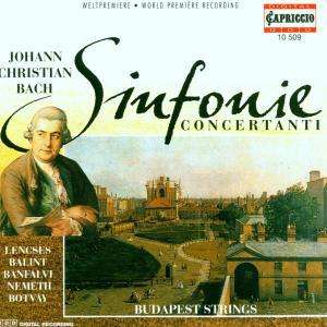 Cover for Budapest Strings · Sinfonia Concertante (CD) (1996)