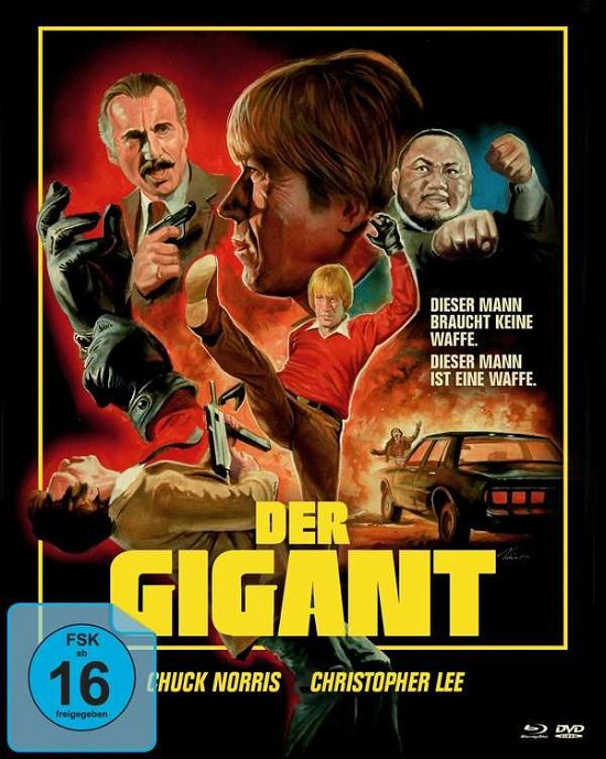 Cover for Der Gigant - An Eye For An Eye (mediabook A, Blu-ray + Dvd) (Blu-ray) (2020)