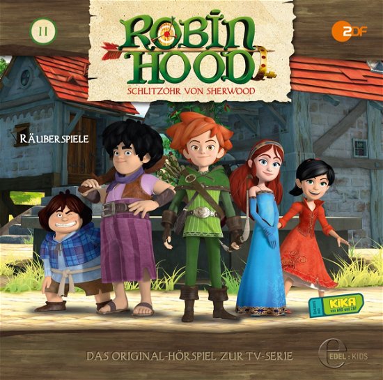 Cover for Robin Hood-schlitzohr Von Sherwood · (11)hörspiel Z.tv-serie-räuberspiele (CD) (2017)