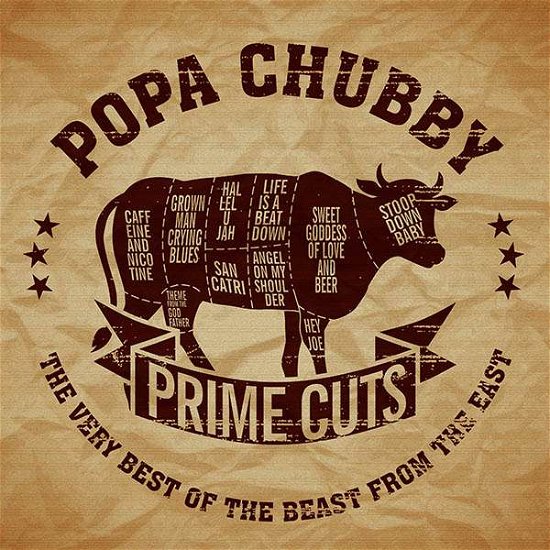 Cover for Popa Chubby · Prime Cuts - the Very Best of the Beast from the East (CD) [Digipak] (2018)