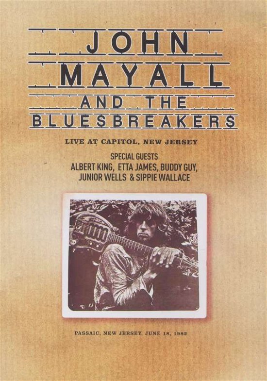 Cover for John Mayall · John Mayall and the Bluesbreakers - Live at Capitol, New Jersey (DVD) (2008)