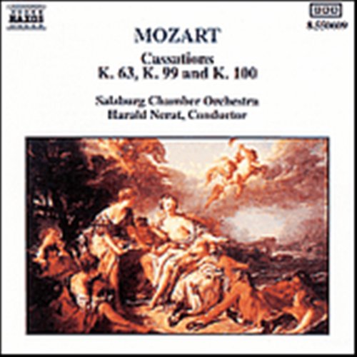 MOZART:Cassations K. 63,99&100 - Nerat / Salzburger Kammerorch. - Musik - Naxos - 4891030506091 - 14. december 1992