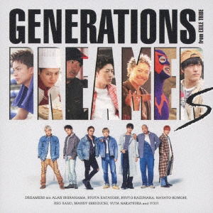 Cover for Generations from Exile Tri · Dreamers (CD) [Japan Import edition] (2019)