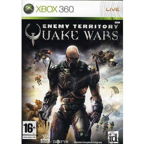Cover for Xbox 360 · Ennemy Territquake Wars X360 (N/A)