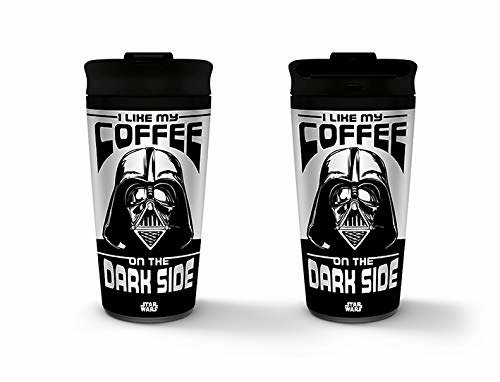 Cover for Metal Travel Mugs · Star Wars I Like My Coffee On The Dark Side (Legetøj) (2023)