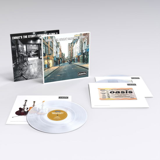 Cover for Oasis · (What's The Story) Morning Glory? (LP) [Limited 30th Anniversary Deluxe Crystal Clear Vinyl edition] (2025)
