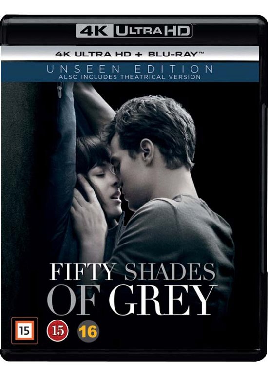 Cover for Fifty Shades of Grey (4K UHD + Blu-ray) [Unseen edition] (2017)