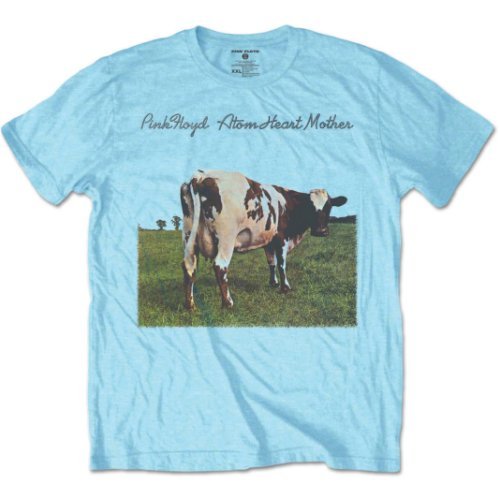 Cover for Pink Floyd · Pink Floyd Unisex T-Shirt: Atom Heart Mother Album (T-shirt) [size S] [Blue - Unisex edition]