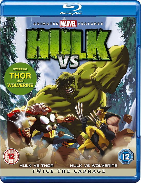 Cover for Hulk vs (Blu-Ray) (2017)