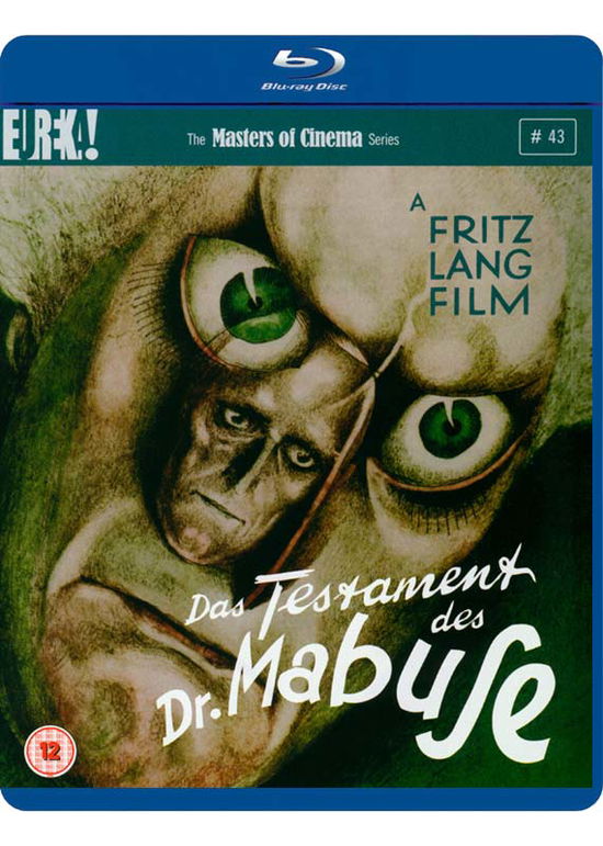 Das Testament Des Dr Mabuse (Aka The Testament Of Dr Mabuse) - DAS TESTAMENT DES DR MABUSE THE TESTAMENT OF DR. MABUSE Masters of Cinema Dual Format Bluray  DVD - Movies - Eureka - 5060000700091 - September 23, 2012