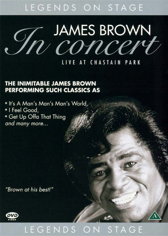 Cover for James Brown · In Concert (DVD) (2014)