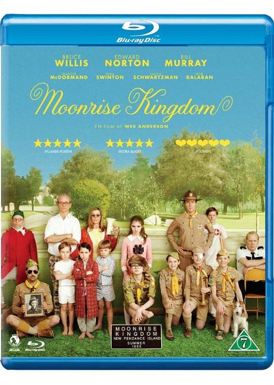 Cover for Wes Anderson · Moonrise Kingdom (Blu-ray) (2013)