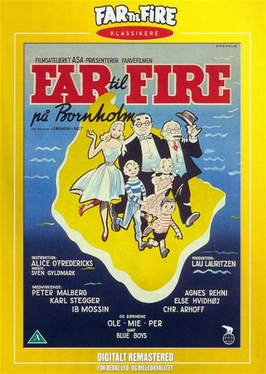 Far til Fire På Bornholm -restaureret - Far til Fire - Films -  - 5708758707091 - 2 octobre 2014