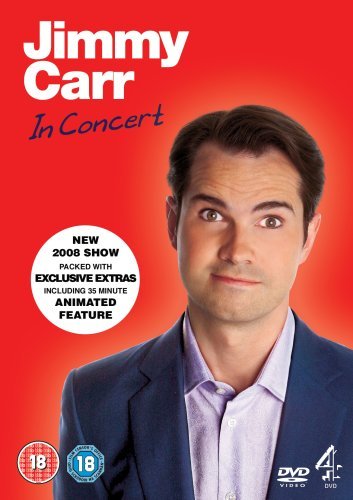 Cover for Jimmy Carr: In Concert · Jimmy Carr - In Concert (DVD) (2008)