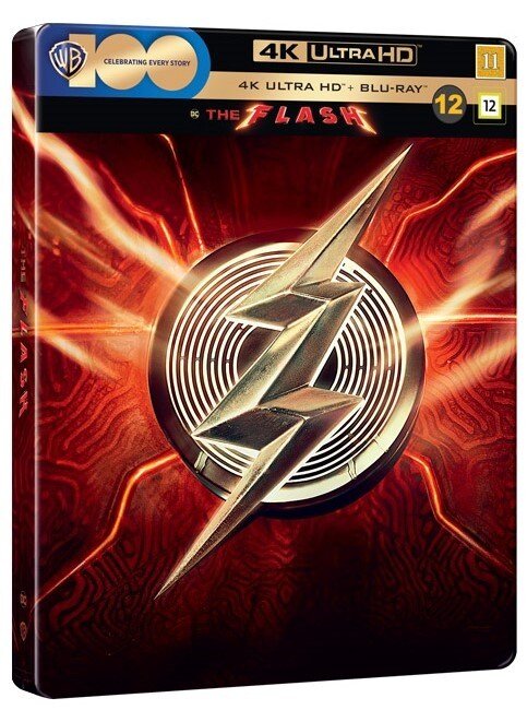 Cover for DC Comics · The Flash (4K UHD Blu-ray) [Steelbook edition] (2023)