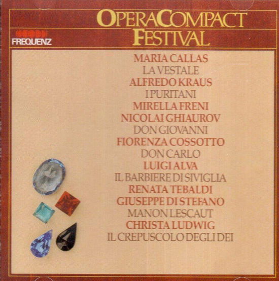 Cover for Pavarotti / Callas / Gigli / Freni / Raimondi / Ghiaurov / Rysanek / Antinori / Lipp / Gencer · Opera Compact Festival Vol. 9 (CD) (1989)