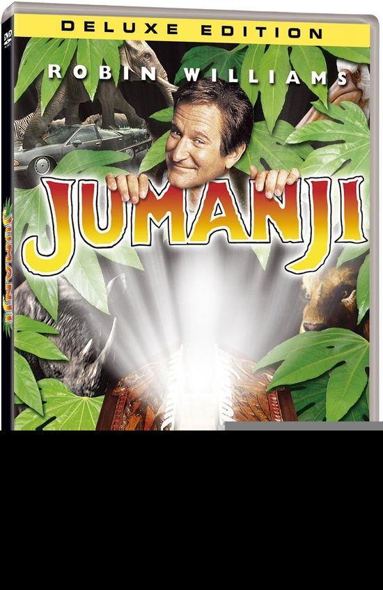 Cover for Jumanji Deluxe Edition (DVD) [Deluxe edition] (2023)