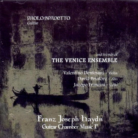 Cover for Spadetto, Paolo / Venice Ensemble · Haydn: Guitar Chamber Music (CD) (2022)