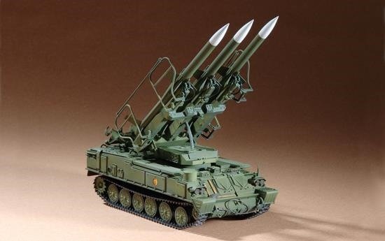 Cover for Trumpeter · 1/72 Russian Sam-6 Antiaircraft Missile (Legetøj)