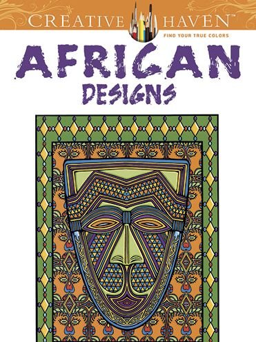 Cover for Marty Noble · Creative Haven African Designs Coloring Book - Creative Haven (Paperback Bog) [Green edition] (2013)