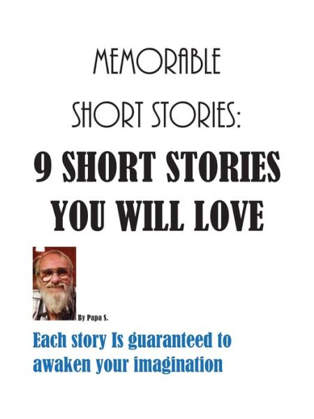 Cover for Richard Sweitzer · Memorable Short Stories (Book) (2019)