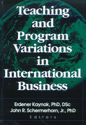 Cover for Erdener Kaynak · Teaching and Program Variations in International Business (Hardcover Book) (2000)