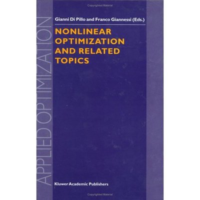 Gianni Di Pillo · Nonlinear Optimization and Related Topics - Applied Optimization (Hardcover Book) [2000 edition] (2000)